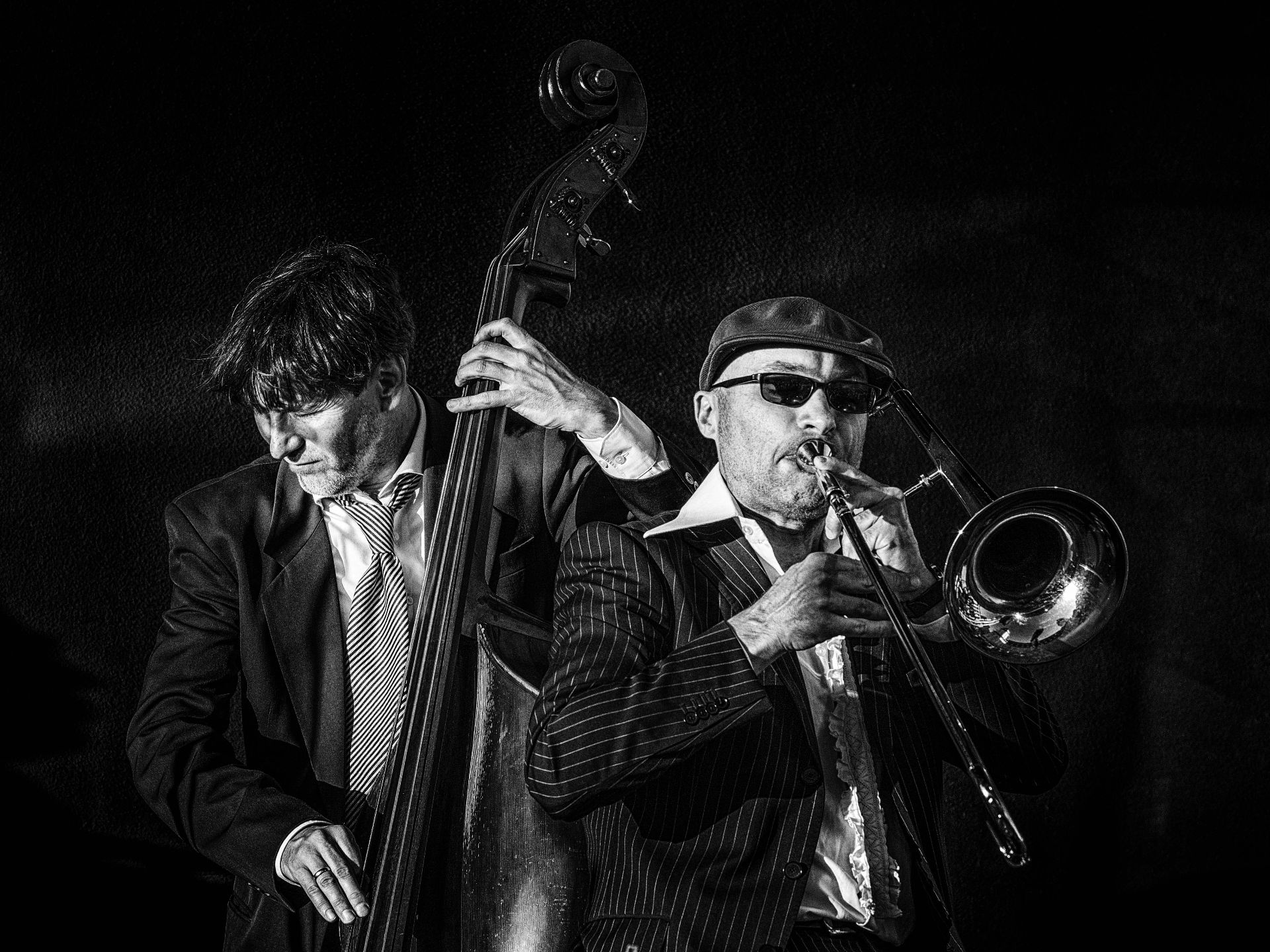 Bernd Kuchenbecker (b) und Micha Winkler (tb)